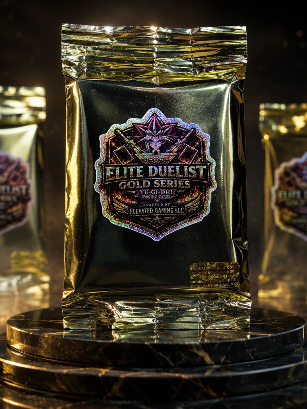 Elite Duelist Gold Series Yu-Gi-Oh! Trading Cards - Black & Gold